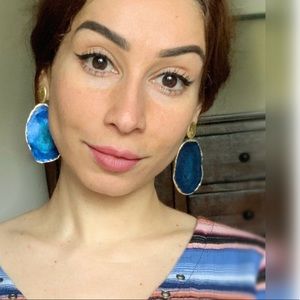 Stunning hand-crafted drop earrings